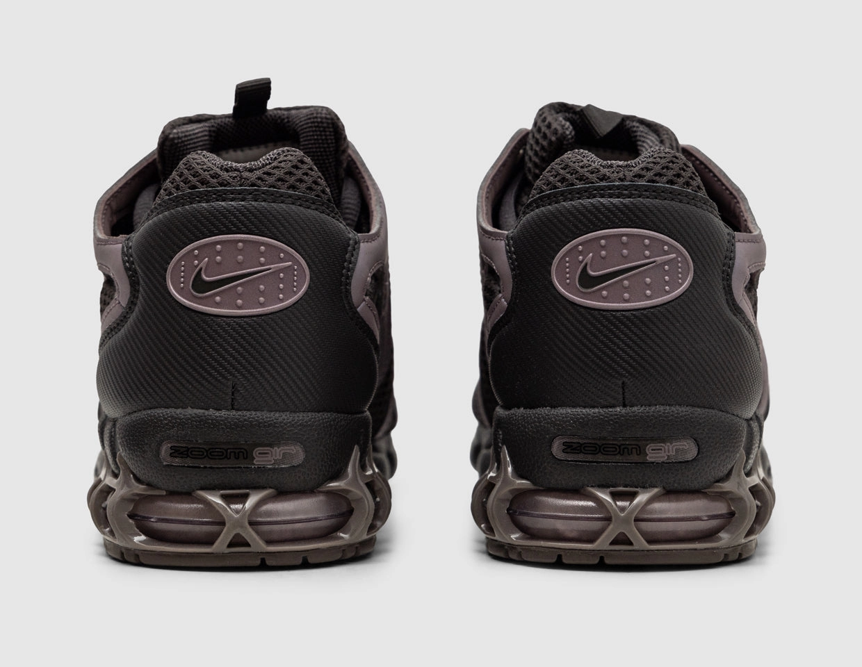 Nike Air Zoom Spiridon Cage 2 / Medium Ash / Metallic Silver - Taupe Grey Modern Flair