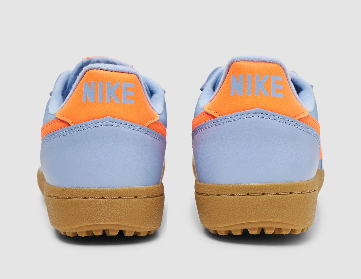 Nike Field General 82 SP Aluminum / Total Orange - Gum Light Brown Rollbar Stability System Upgraded arch