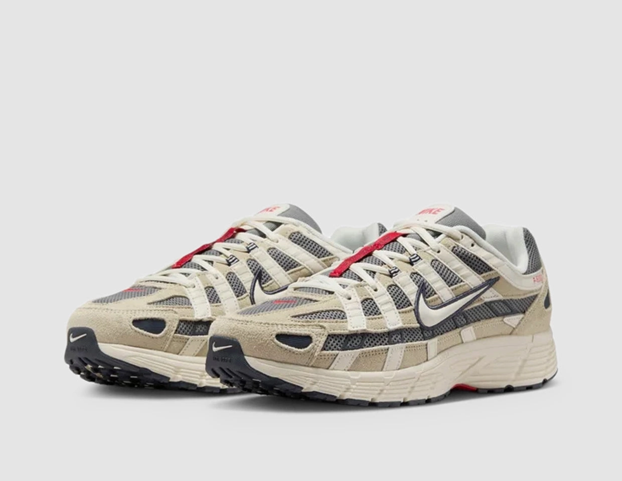 Nike P-6000 Lt Khaki / Pale Ivory - Thunder Blue Foot Control