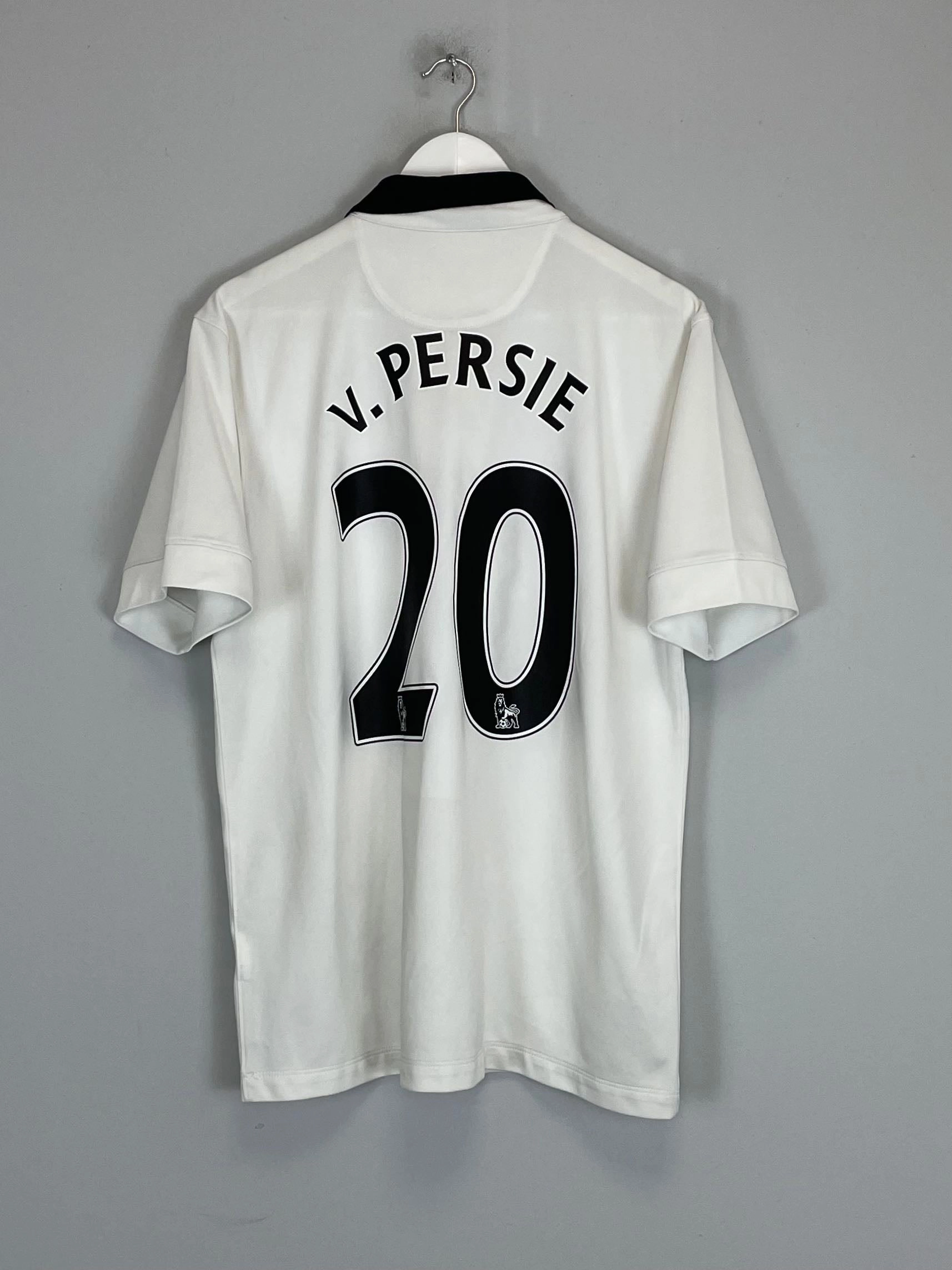 2014/15 MANCHESTER UNITED V.PERSIE #20 AWAY SHIRT (L) NIKE Performance Wear