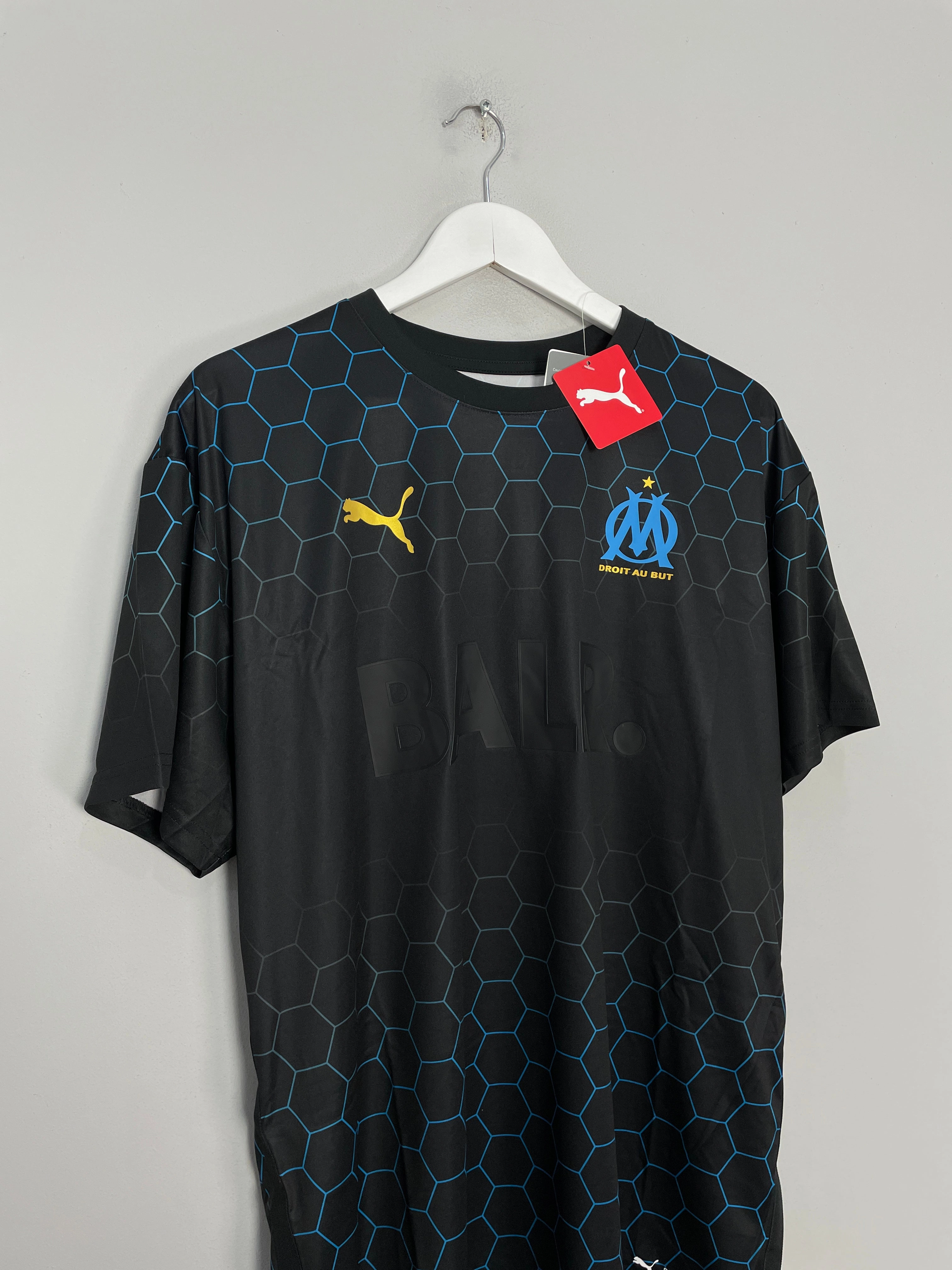 Street Ready Breathable Gear 2020/21 MARSEILLE PUMA x BALR SHIRT (MULTIPLE SIZES)