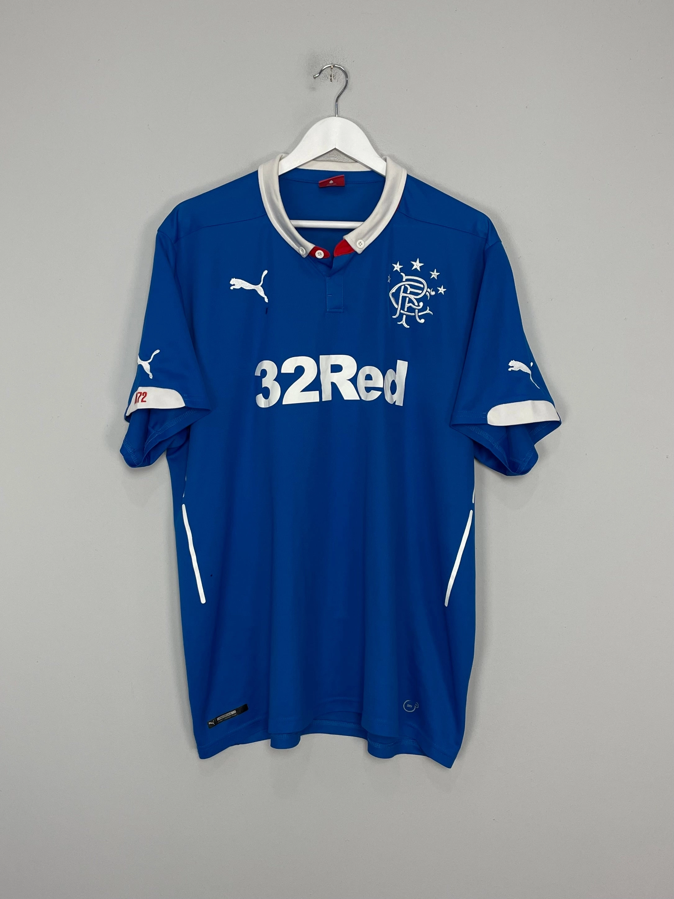 2014/15 RANGERS HOME SHIRT (XXL) PUMA Quick Adjust Endurance Gear