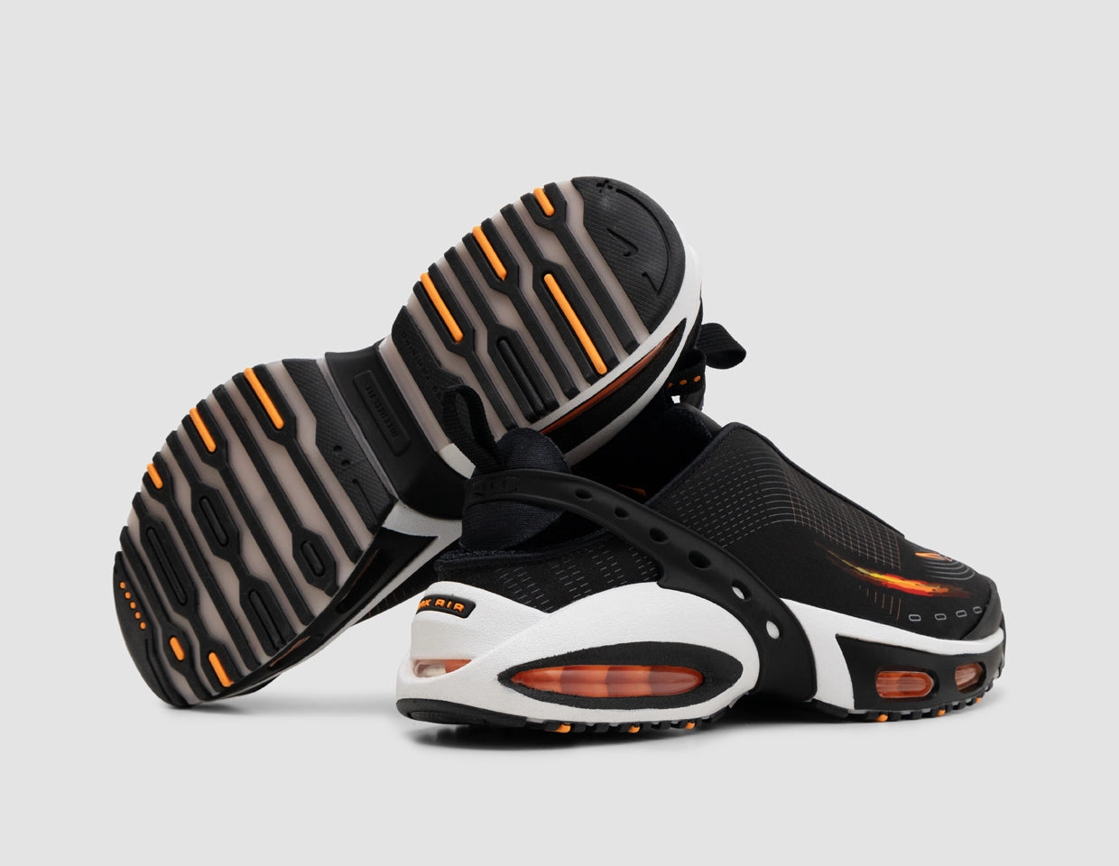 Ultra Compression EVA Ultra-soft shock absorption Nike Women's Air Max Craze Black / Bright Citrus - White