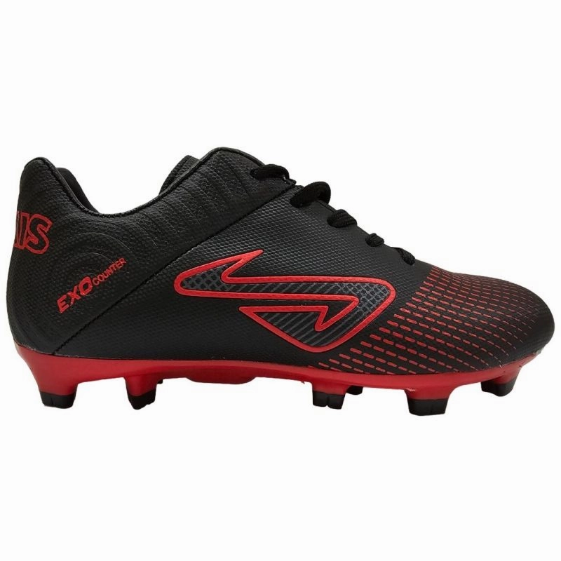 Black Nomis Immortal 2.0 FG Kids Football Boots