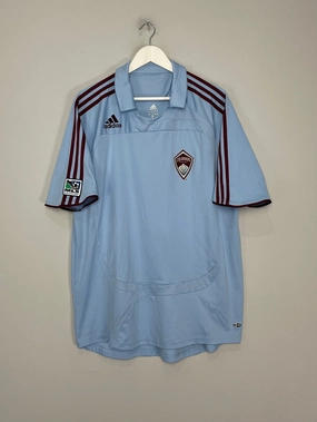 2007/08 COLORADO RAPIDS AWAY SHIRT (XL) ADIDAS Thermal Regulating Fabric Active Hours
