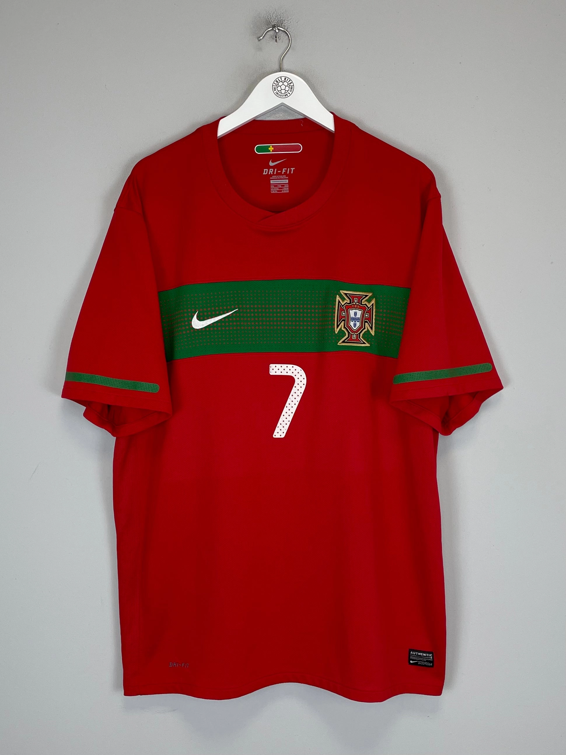 Game Day Casual Movement 2010/11 PORTUGAL RONALDO #7 HOME SHIRT (XXL) NIKE