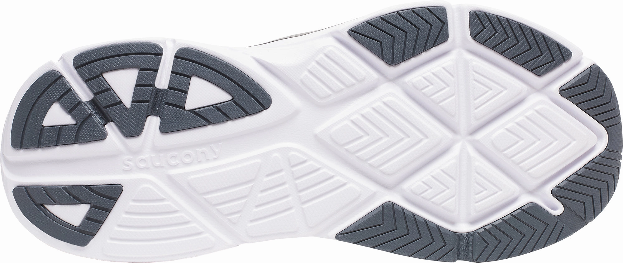 Saucony Guide 18 WIDE FIT Mens Running Shoes - Black Tread Easy Shock Performance