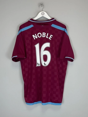 Wicking Performance Fabric 2009/10 WEST HAM NOBLE #16 HOME SHIRT (M) UMBRO