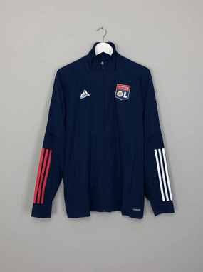 2020/21 LYON *MINT* ADIDAS TRAINING JACKET (M) Effortless Comfort Recycled Material Blend