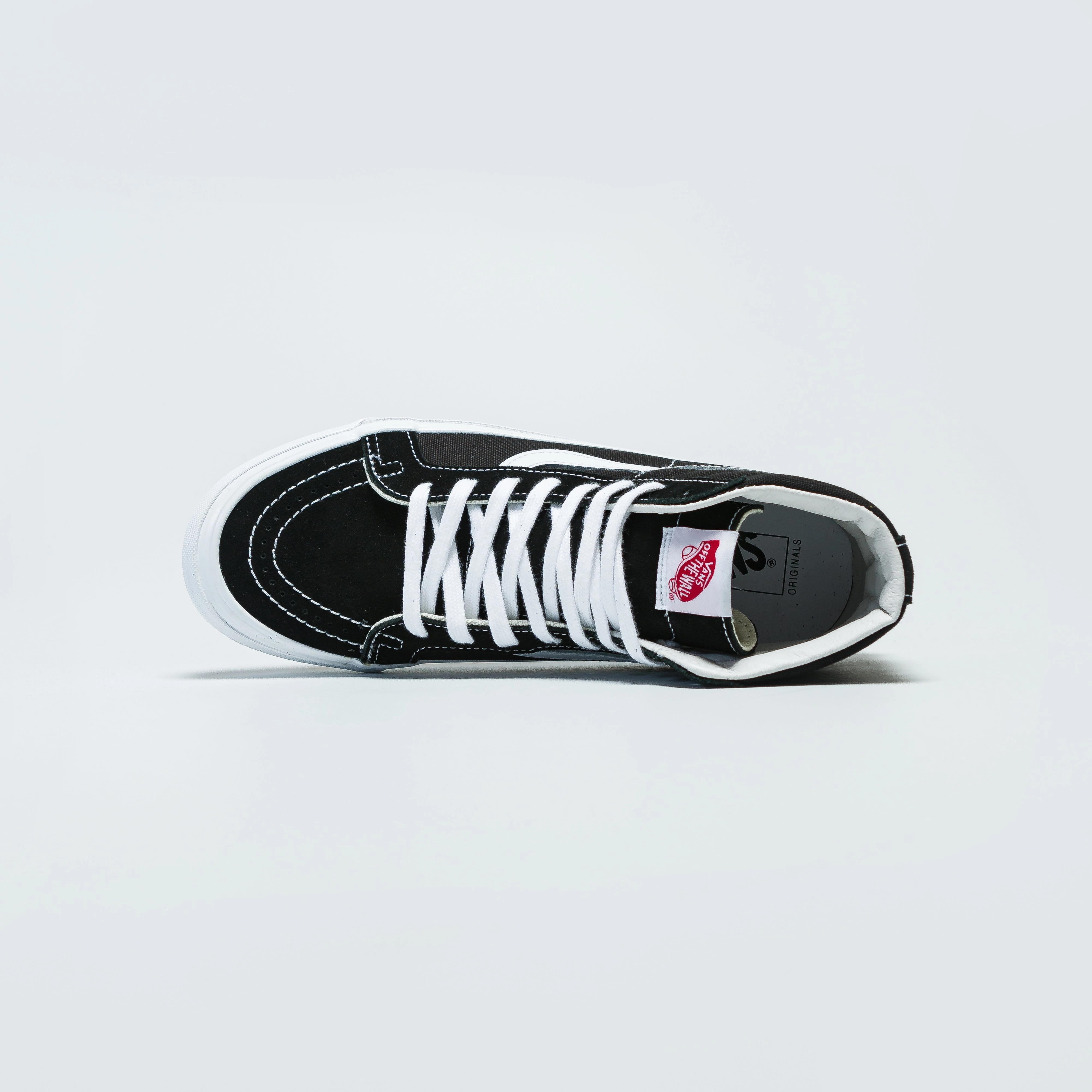 OG SK8-Hi LX - Black Vulcanized Sole Tech Supportive support
