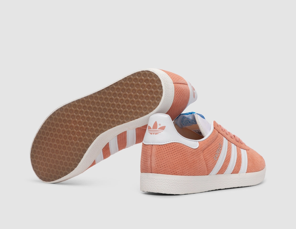 adidas Originals Women's Gazelle Wonder Clay / Ftwr White - Core White Gym Equipment Leather Upper