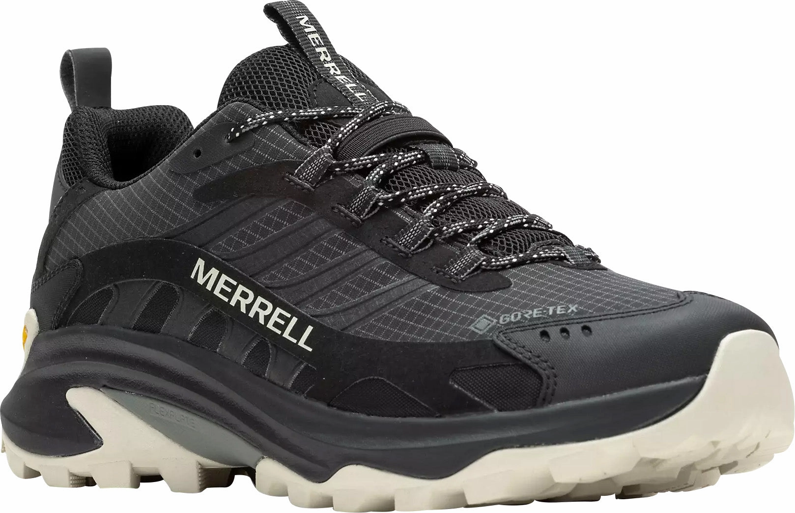 Dust Ready Merrell Moab Speed 2 GORE-TEX Mens Walking Shoes - Black