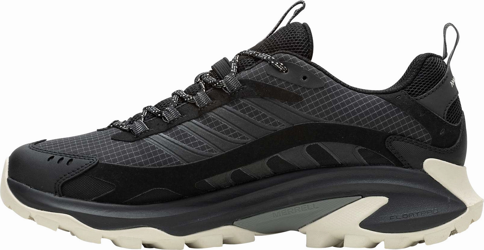 Merrell Moab Speed 2 GORE-TEX Mens Walking Shoes - Black easy to adjust