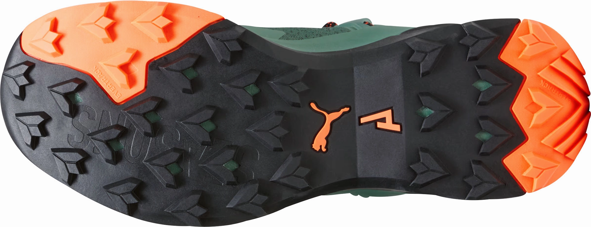 Puma Explore Nitro Mid Mens Walking Boots - Green Footwear for Hiking Foot Arch