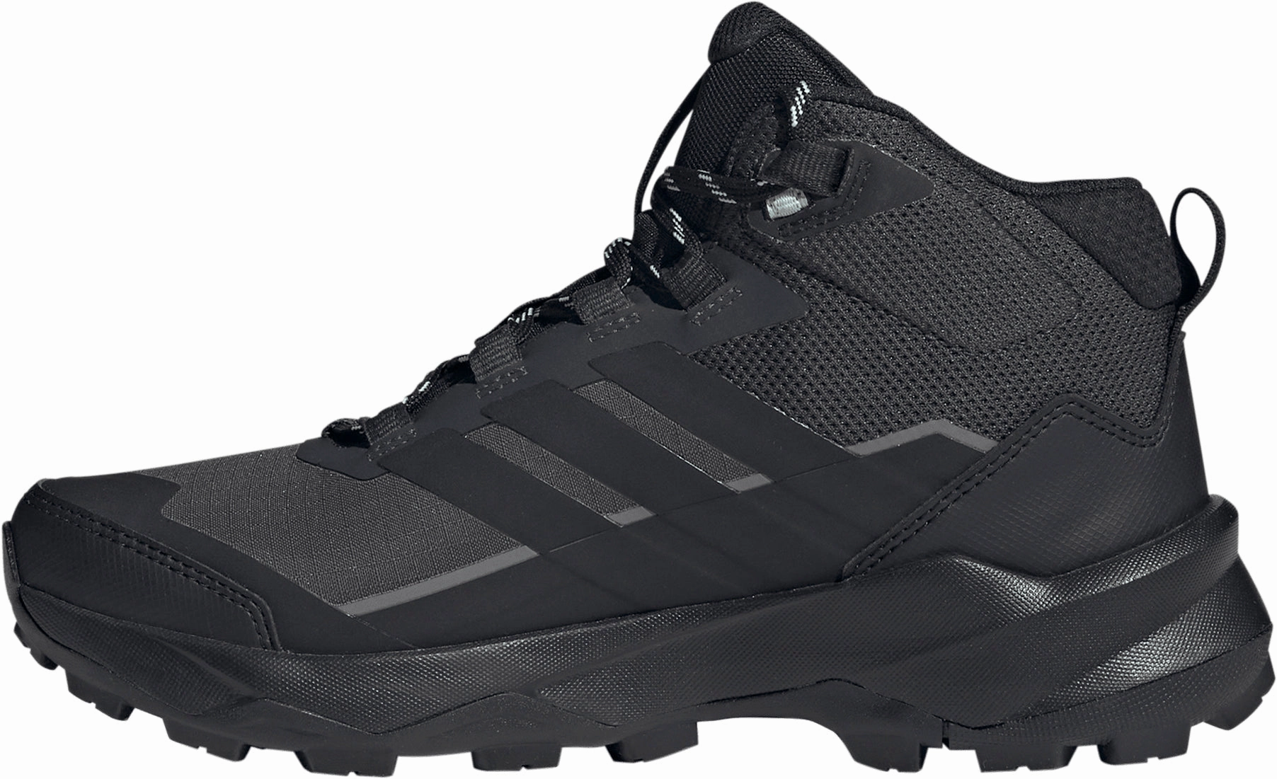 Grip Innovation Outdoor Travel adidas Terrex Skychaser AX5 Mid GORE-TEX Womens Walking Shoes - Black