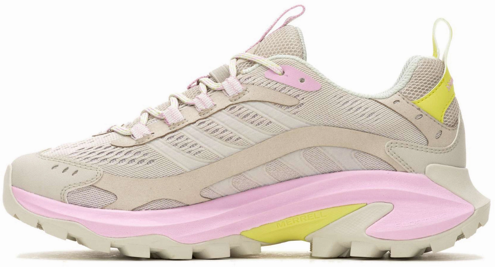 Merrell Moab Speed 2 Womens Walking Shoes - Grey Comfortable Terrain Mountain adventure