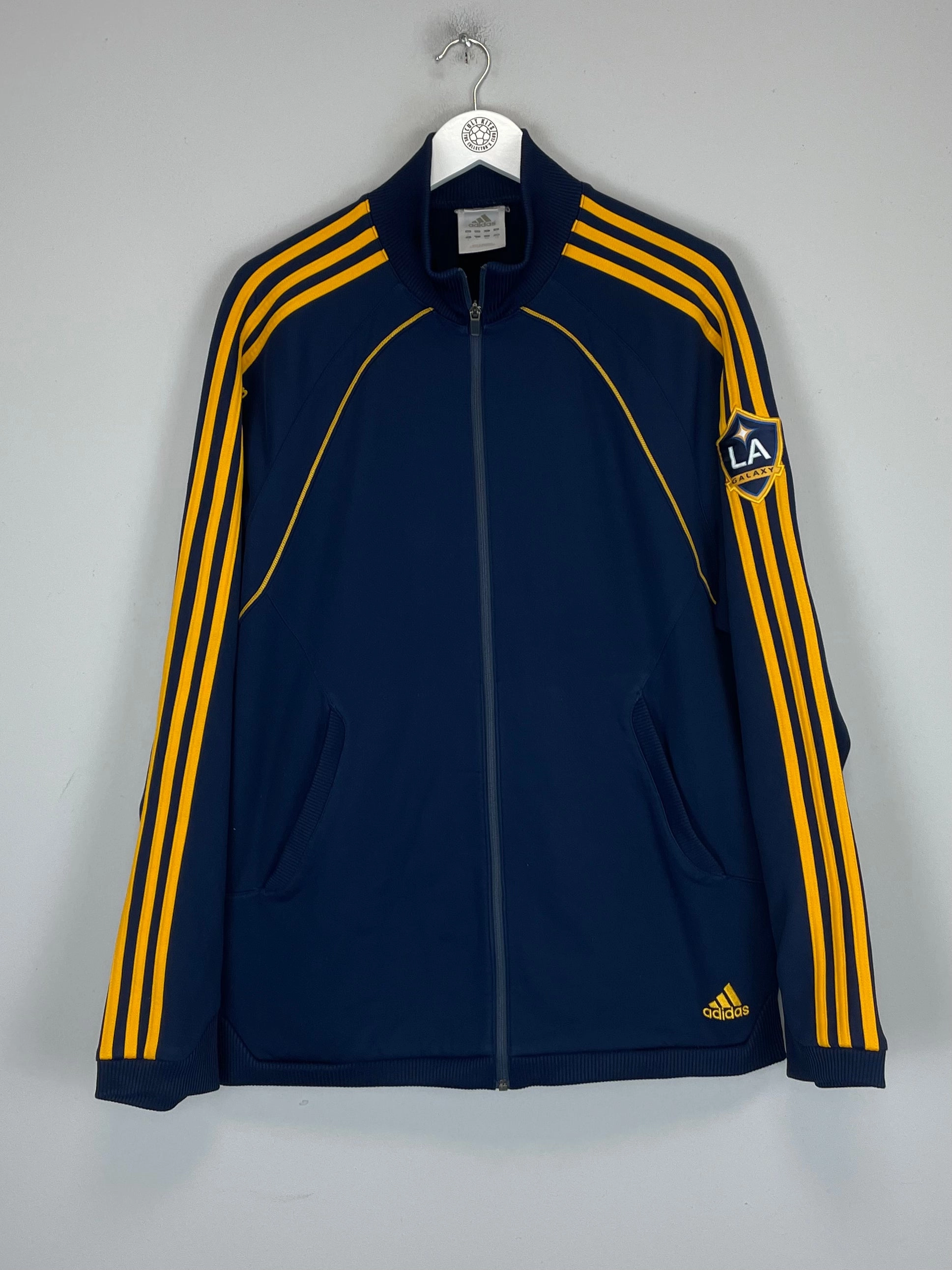 Reinforced Hemlines 2007/08 LA GALAXY BECKHAM #23 TRACK JACKET (L) ADIDAS