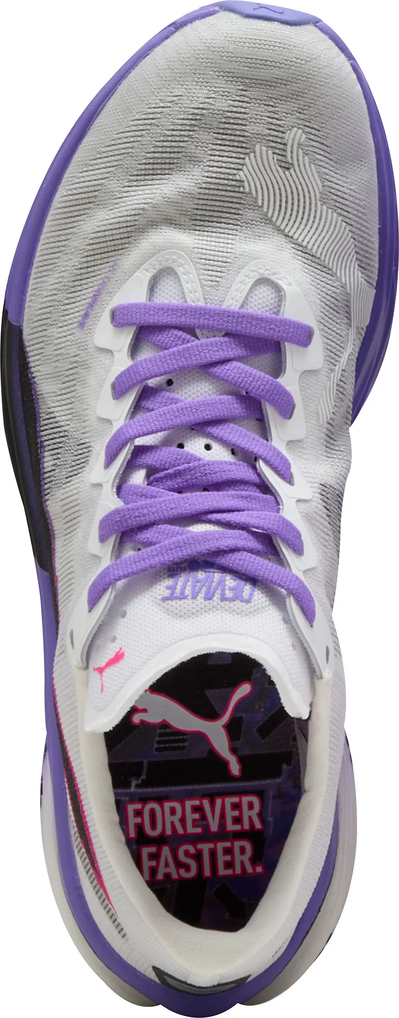 Puma Deviate Nitro Elite 3 Womens Running Shoes - White Structured Feel