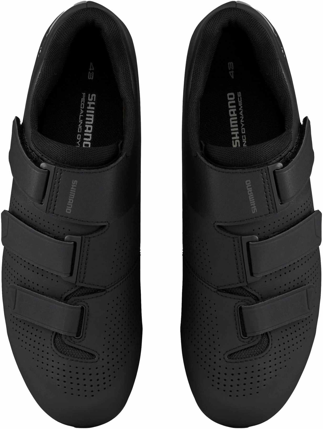 Shimano RC102 Mens Road Cycling Shoes - Black Upgraded arch