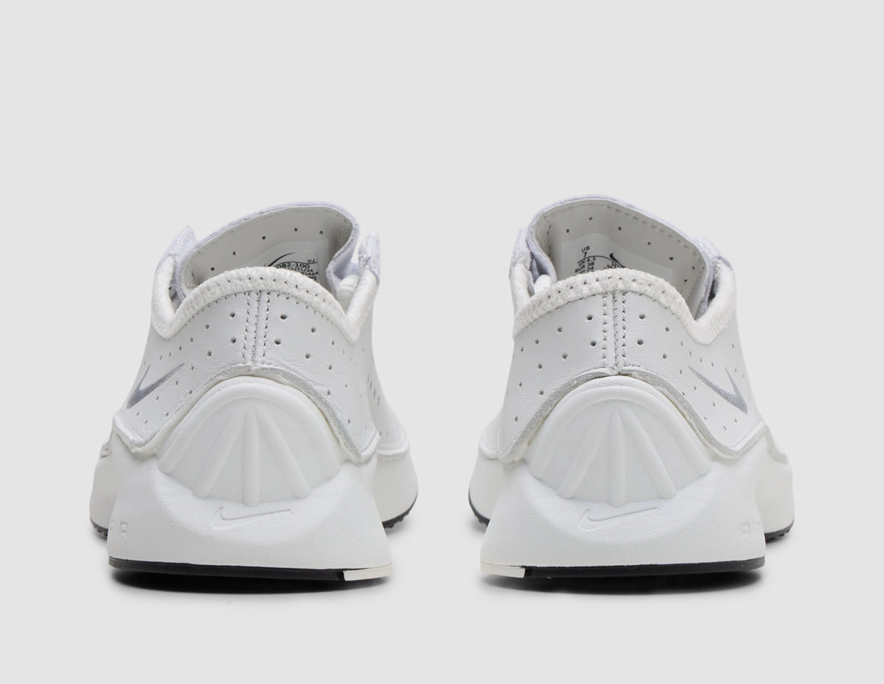 Nike Women's Air Superfly White / Metallic Silver - Black Airflow Channel Design