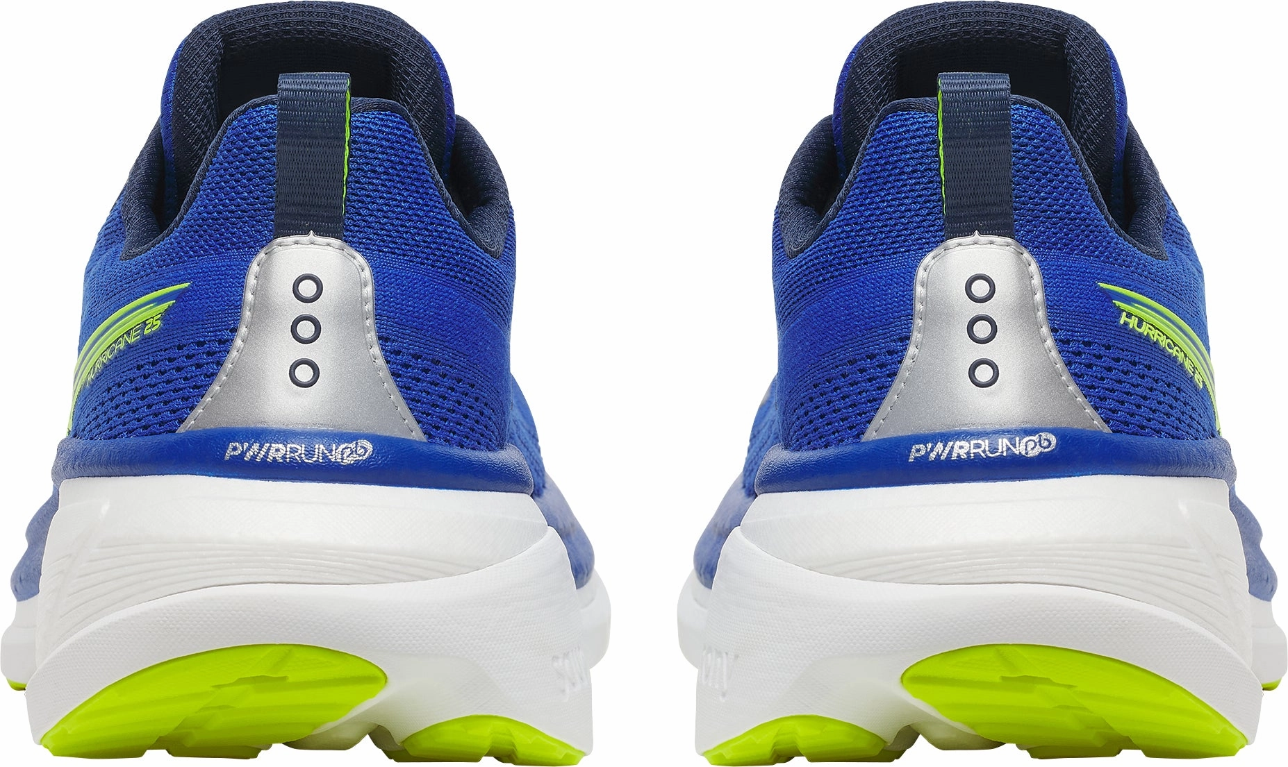 Soft Collar Padding Saucony Hurricane 25 Mens Running Shoes - Blue