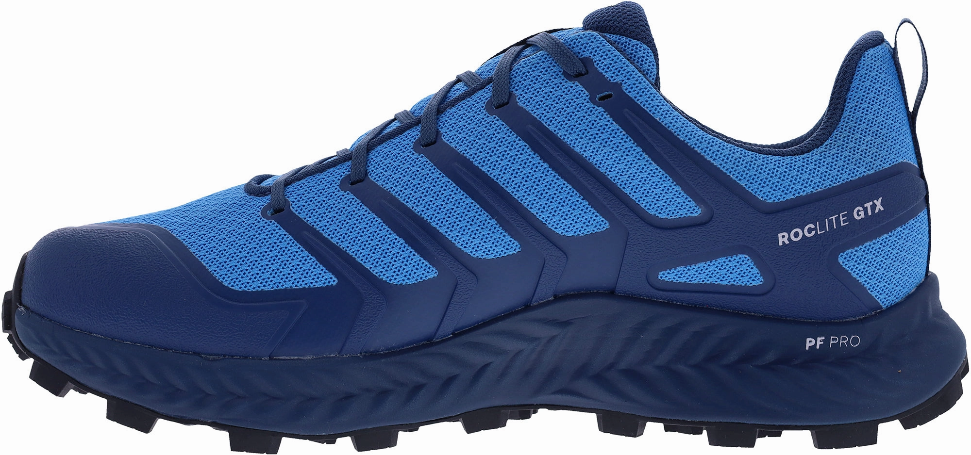 Inov8 Roclite GORE-TEX WIDE-FIT Mens Walking Shoes - Blue Footwear for Hiking