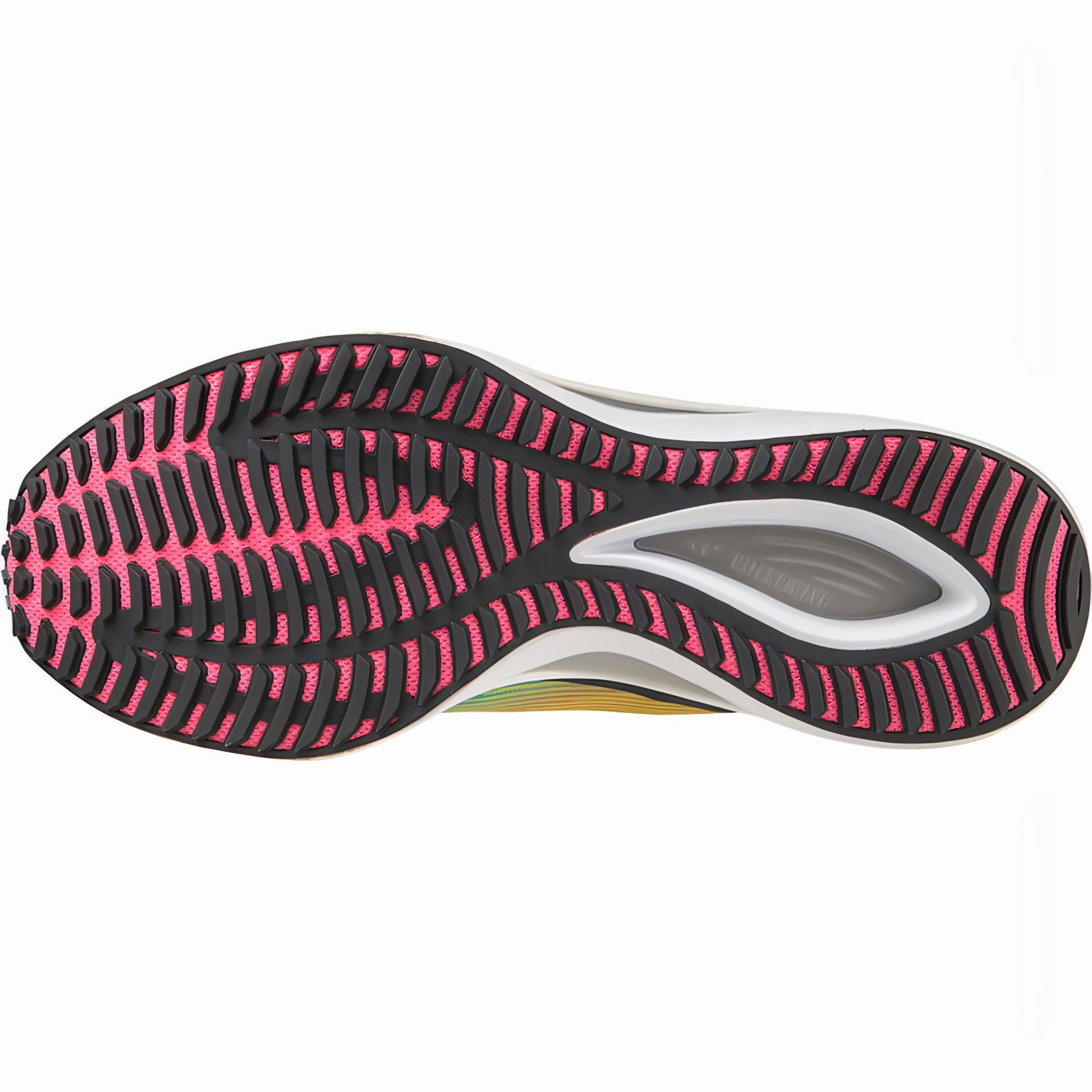 Maximum Support Mizuno Wave Rebellion Flash Mens Running Shoes - Yellow