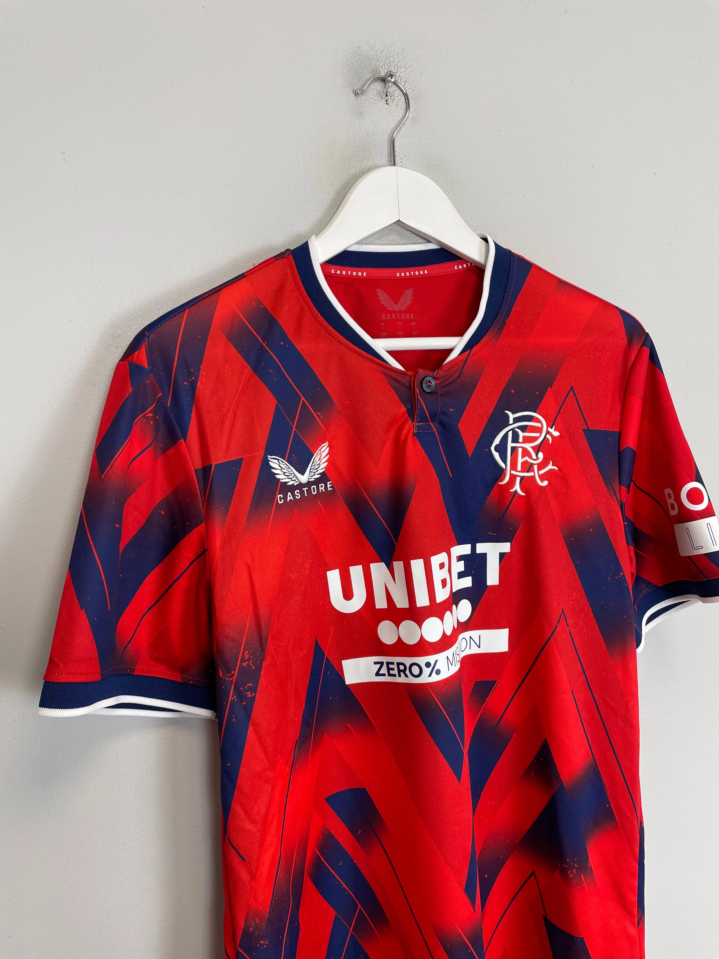 2023/24 Rangers *BNWOT* Fourth Shirt (Multiple Sizes) Castore Training Clothes All-Day Gear