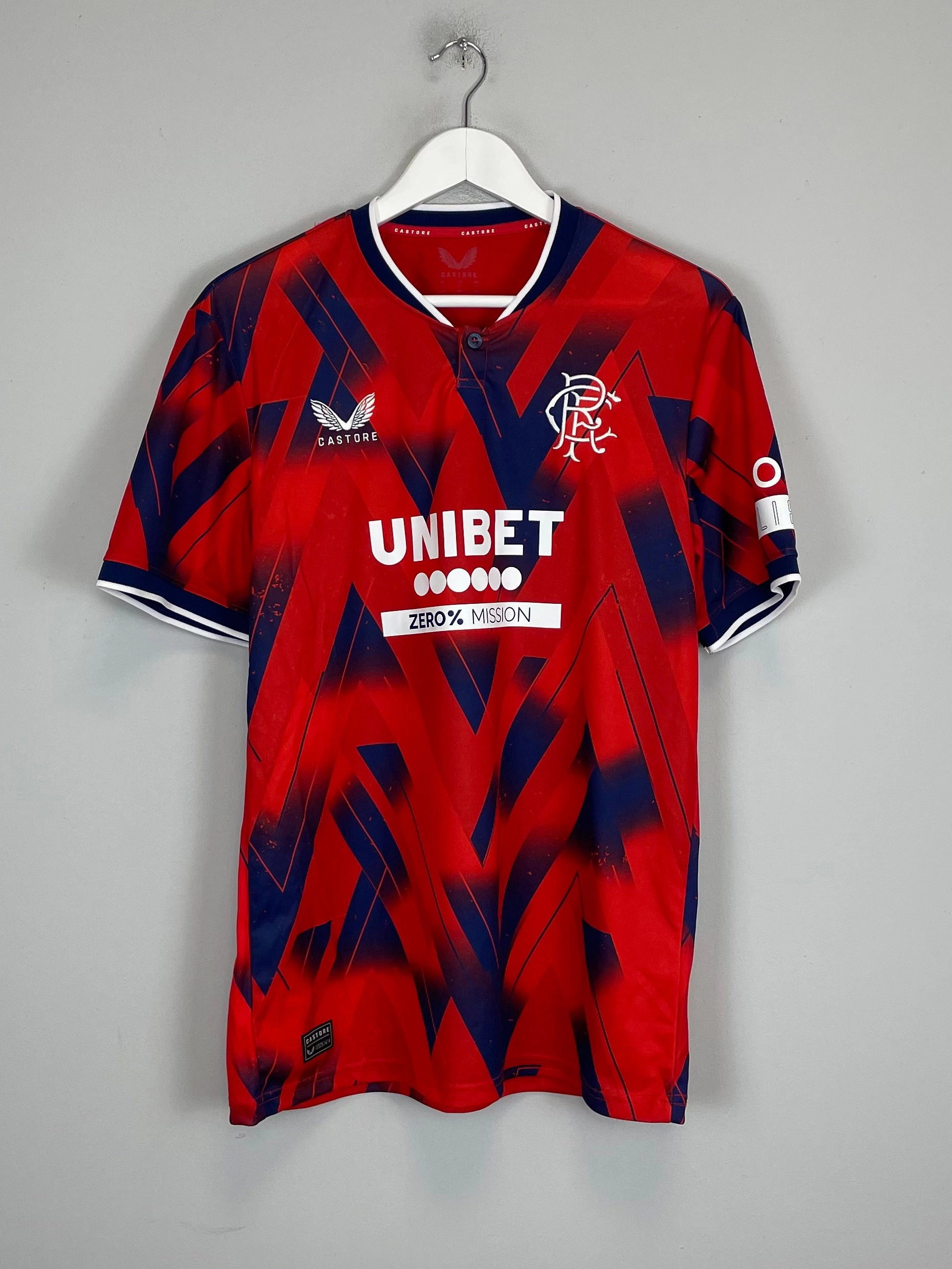 Precision Cut Breathable Layer 2023/24 Rangers *BNWOT* Fourth Shirt (Multiple Sizes) Castore