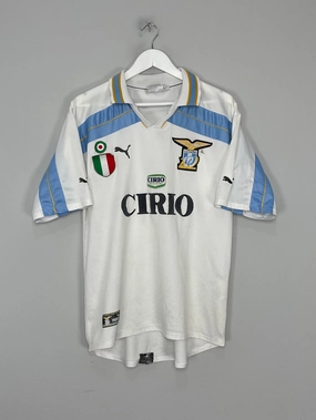 Vented Back Design 1999/00 LAZIO *CENTENARY* AWAY SHIRT (XL) PUMA