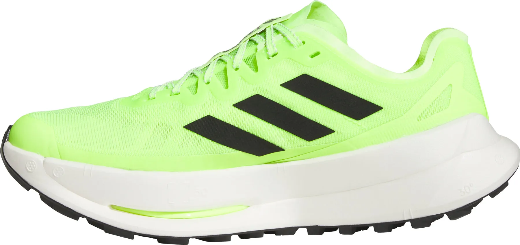 Streamlined wear Gym workout adidas Terrex Agravic Speed Ultra Mens Trail Running Shoes - Yellow