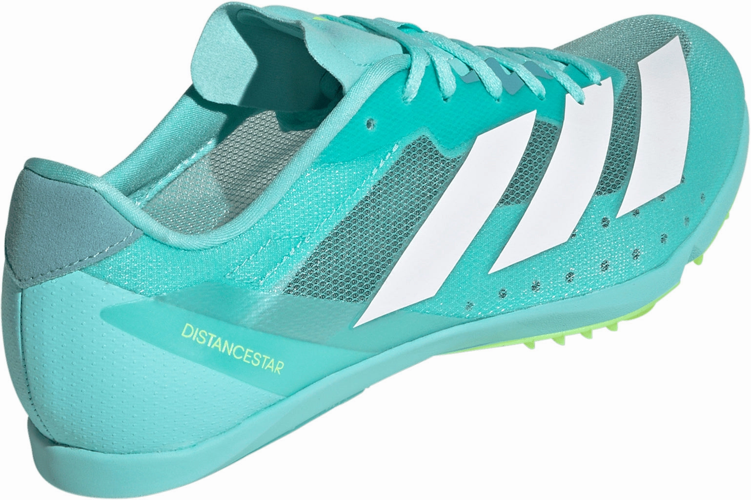 Motion Assist adidas Adizero Distancestar Running Spikes - Green