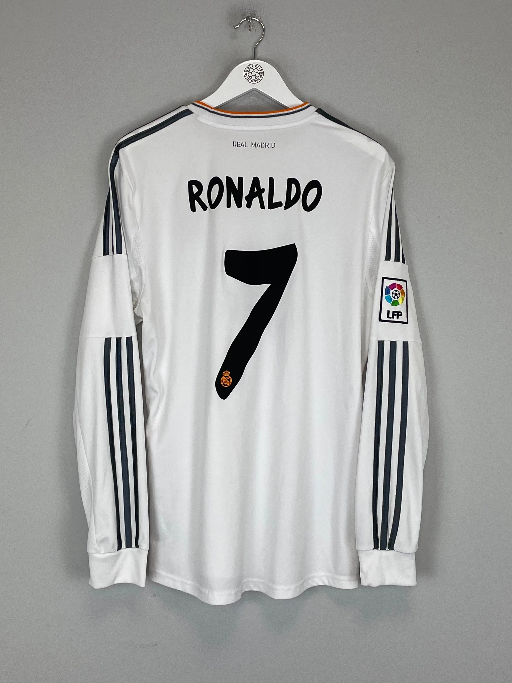Active Hours 2013/14 REAL MADRID RONALDO #7 L/S HOME SHIRT (L) ADIDAS