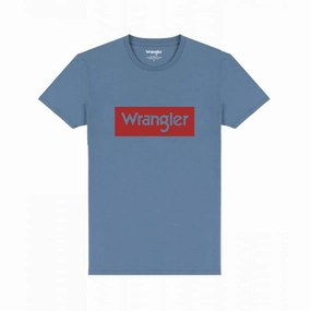 quick dry Wrangler Men Blue T shirt