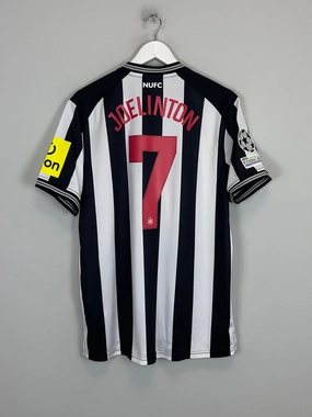 Quick Repair Yarn Eco Conscious Dye Process 2023/24 Newcastle United Joelinton #7 C/L *BNWOT* Home Shirt (Multiple Sizes) Castore