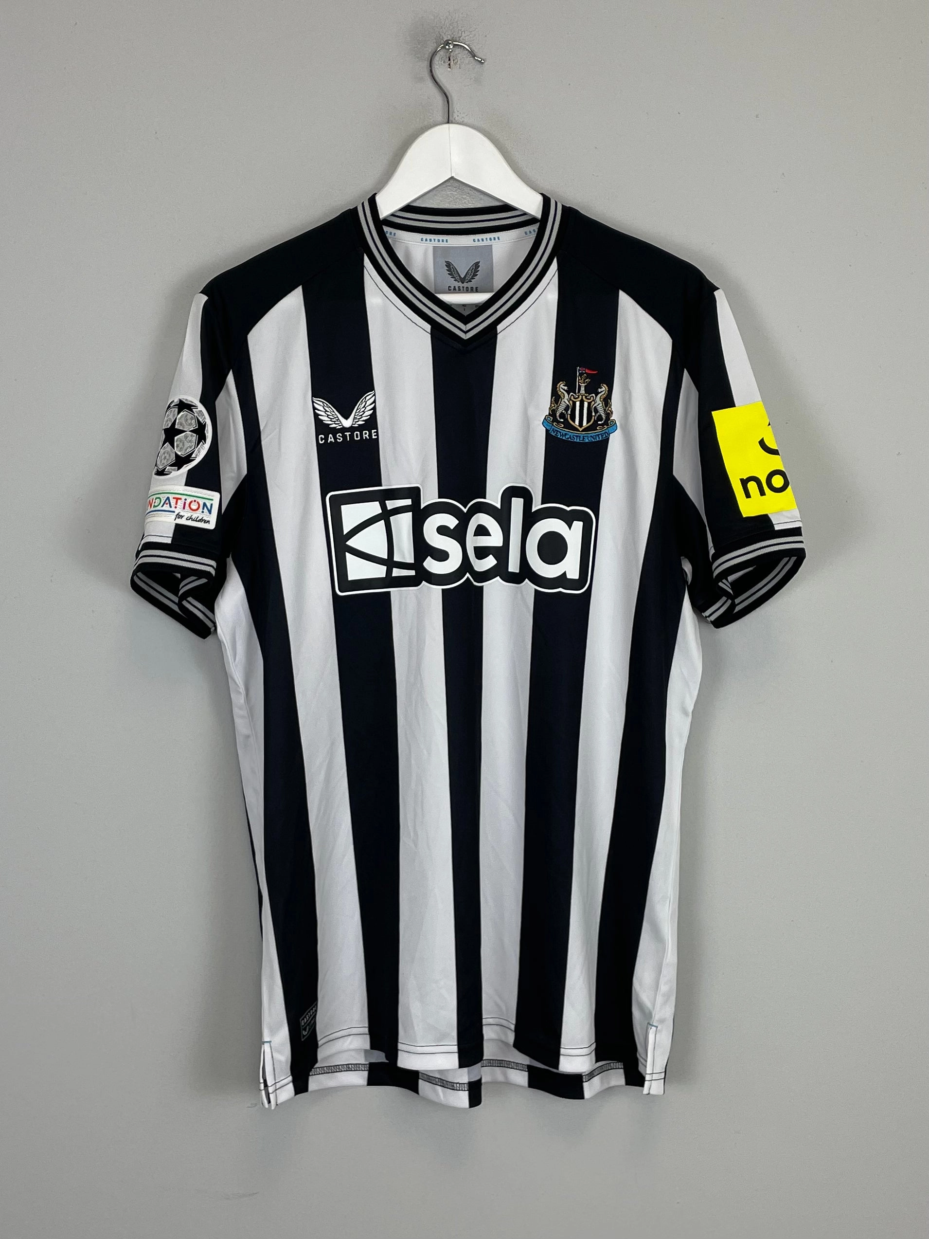 Laser Cut Ventilation 2023/24 Newcastle United Joelinton #7 C/L *BNWOT* Home Shirt (Multiple Sizes) Castore