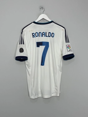 UV Protection Dynamic Feel 2012/13 REAL MADRID RONALDO #7 HOME SHIRT (L) ADIDAS