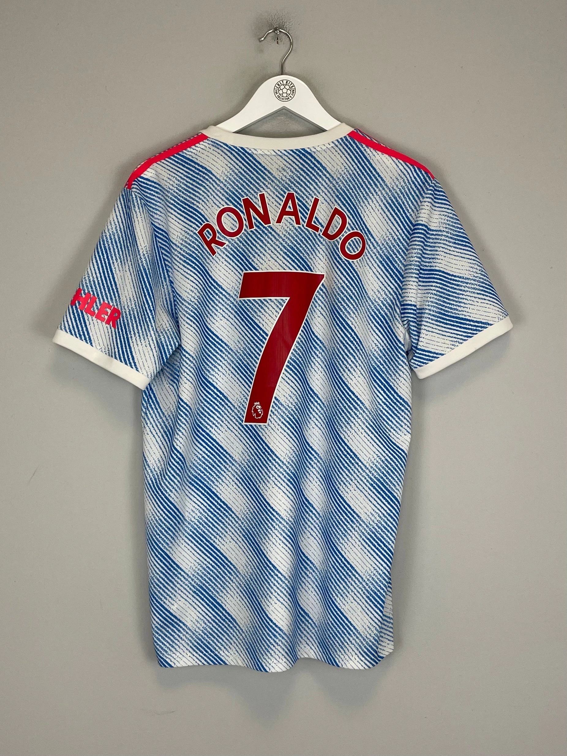 Enhanced Air Circulation 2021/22 MANCHESTER UNITED RONALDO #7 AWAY SHIRT (L) ADIDAS
