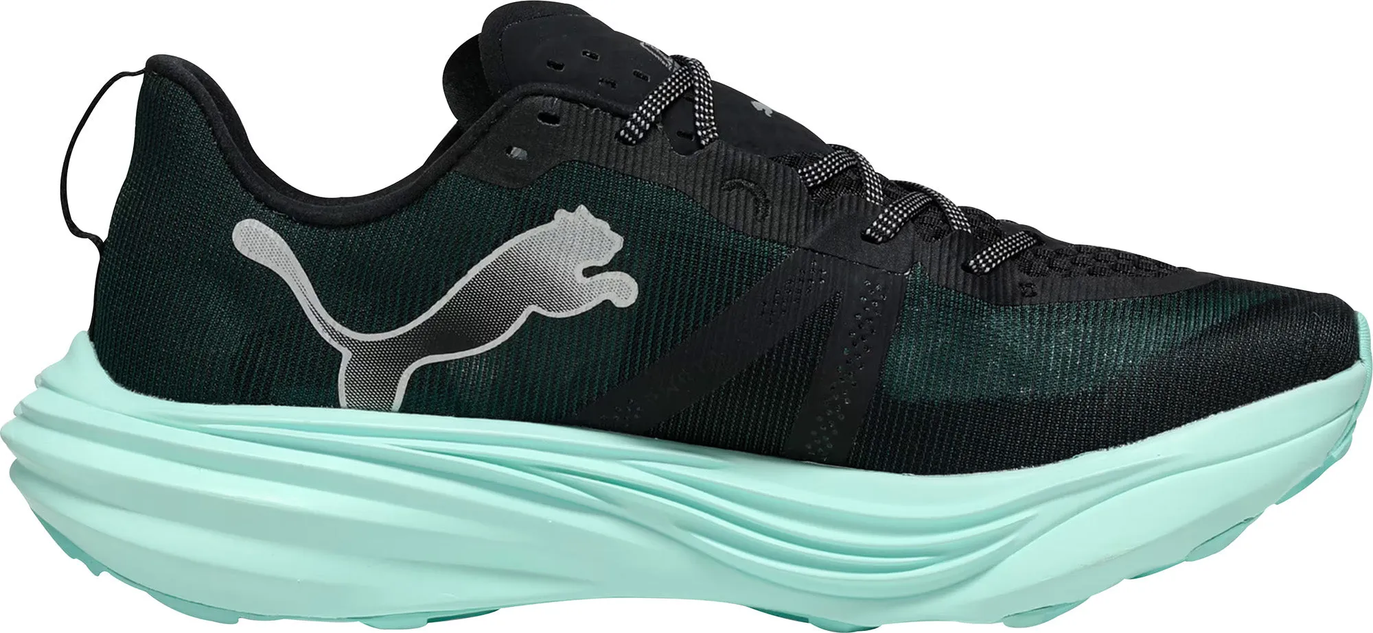 Puma Deviate Nitro Elite Mens Trail Running Shoes - Green Sleek Torsion Rigidity