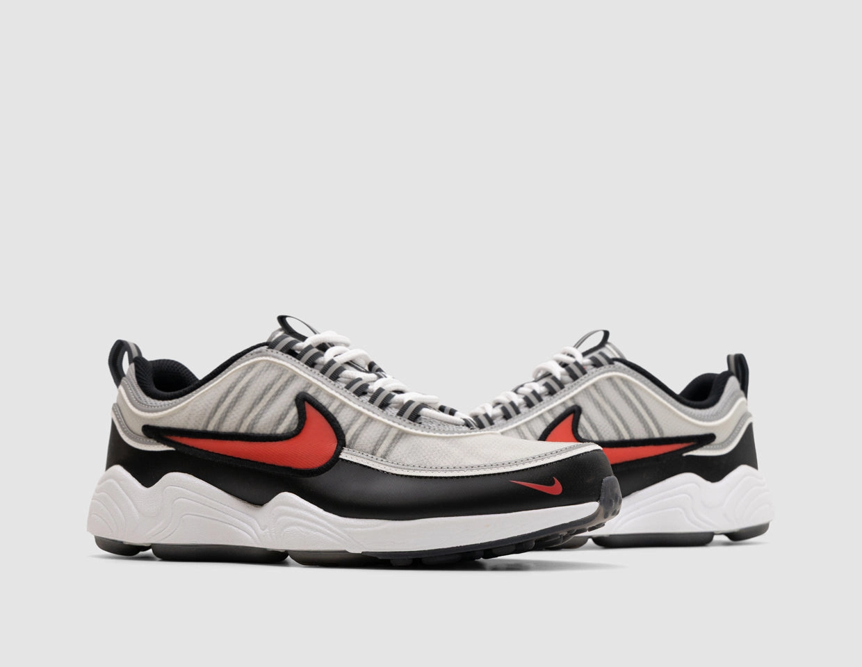 Thermal Regulating Layer Nike Air Zoom Spiridon Metallic Silver / Sport Red - Black