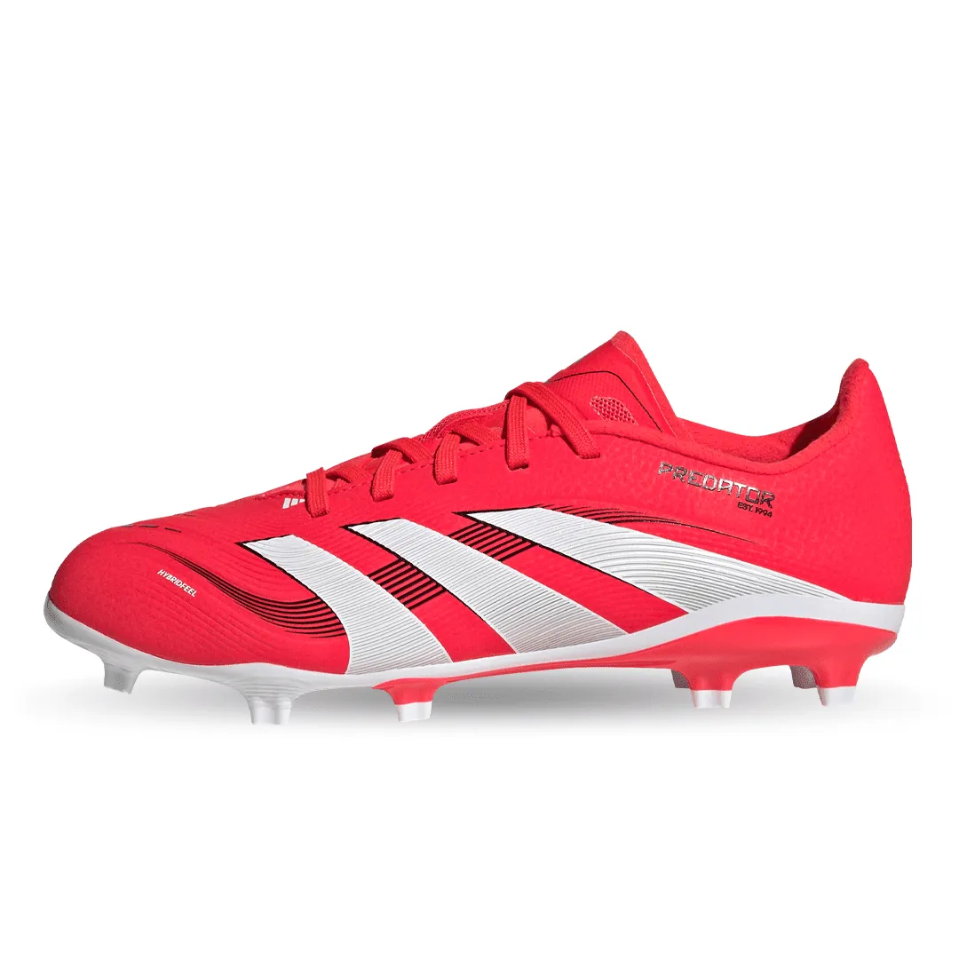 Predator League Youth FG/MG - Pure Victory Pack  (ID3750) heel - strike shoe response