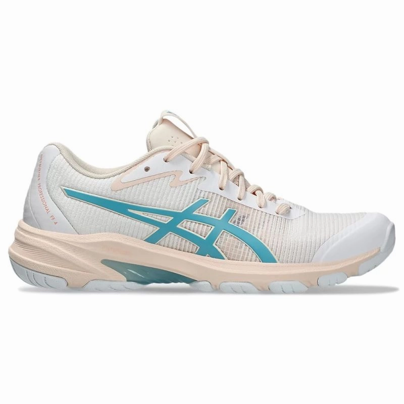 Anti Fatigue Insole Comfortable Feel ASICS Netburner Professional FF 4 Womens Netball Shoes