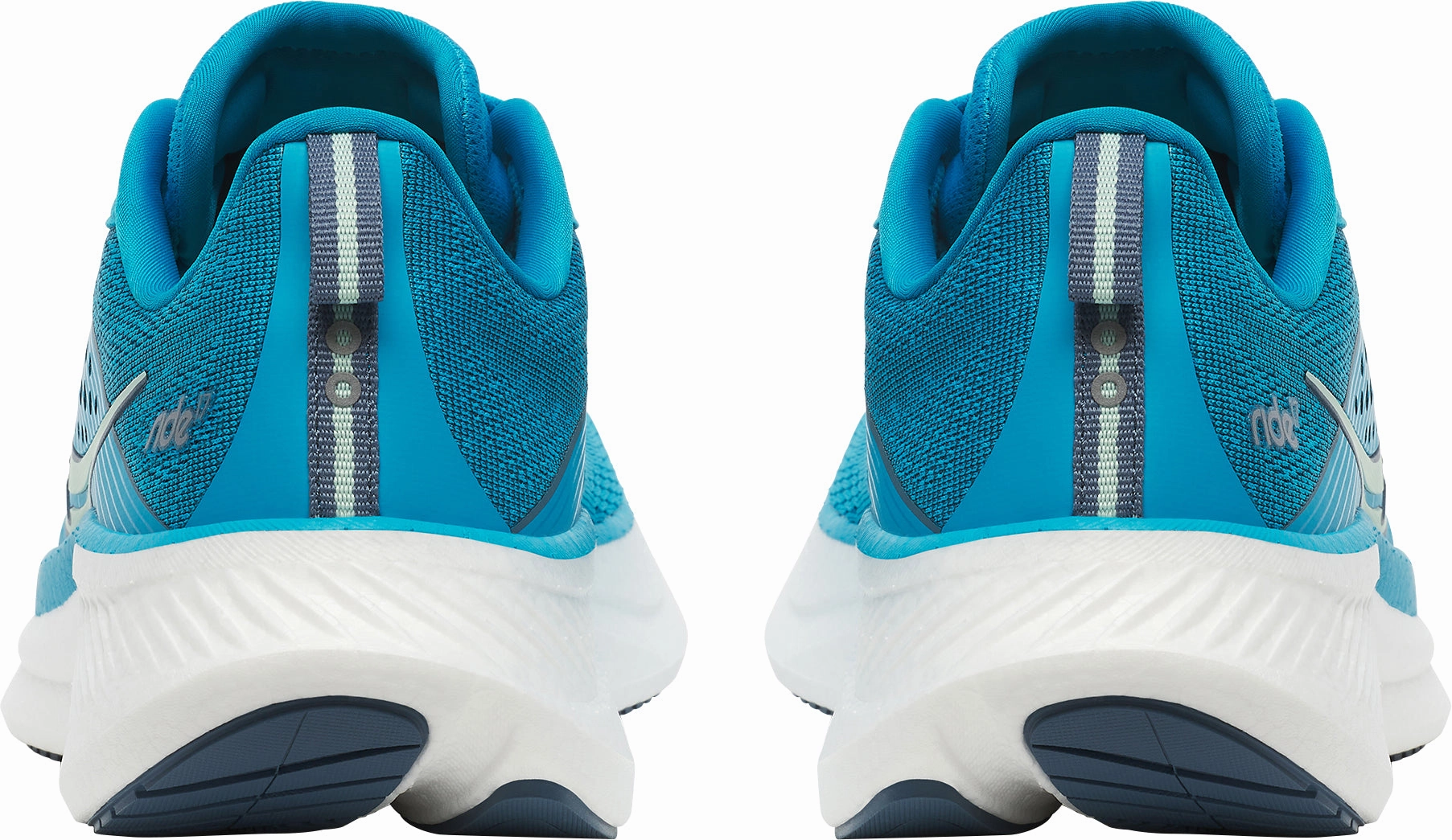 Core Cushion Quick Dry Material Technology Saucony Ride 17 Womens Running Shoes - Blue