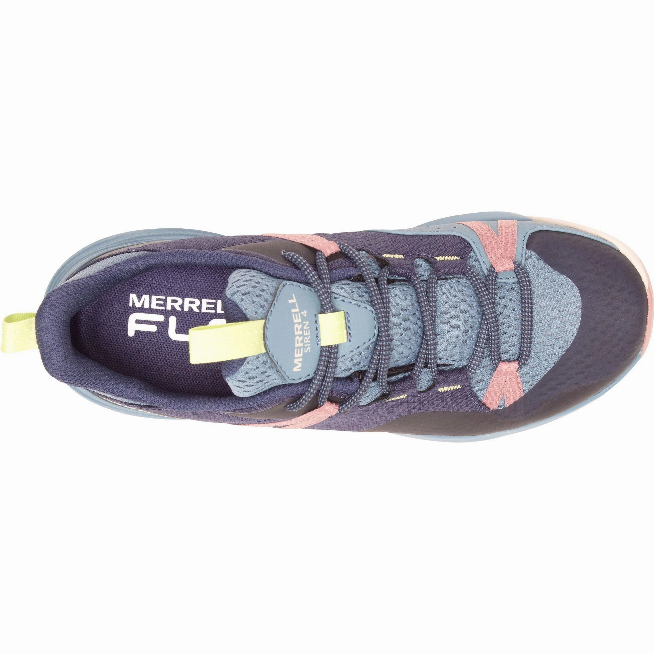 Heavy Load Merrell Siren 4 GORE-TEX Womens Walking Shoes - Blue