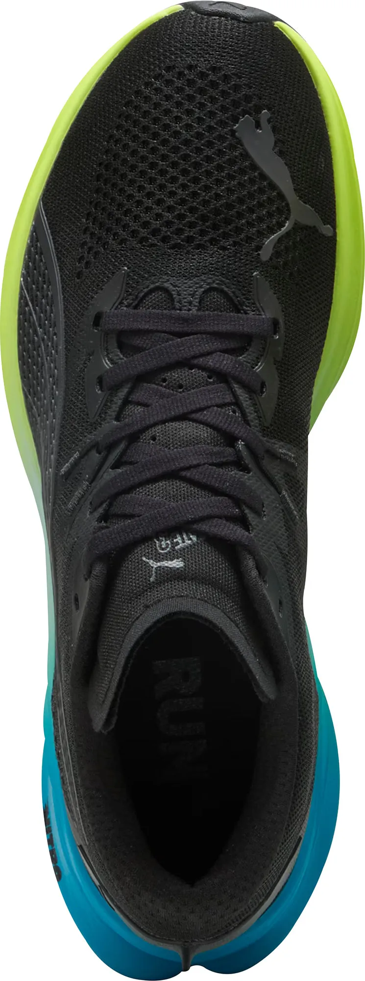 Puma Deviate Nitro 3 Mens Running Shoes - Black Flexible Midsole Shank