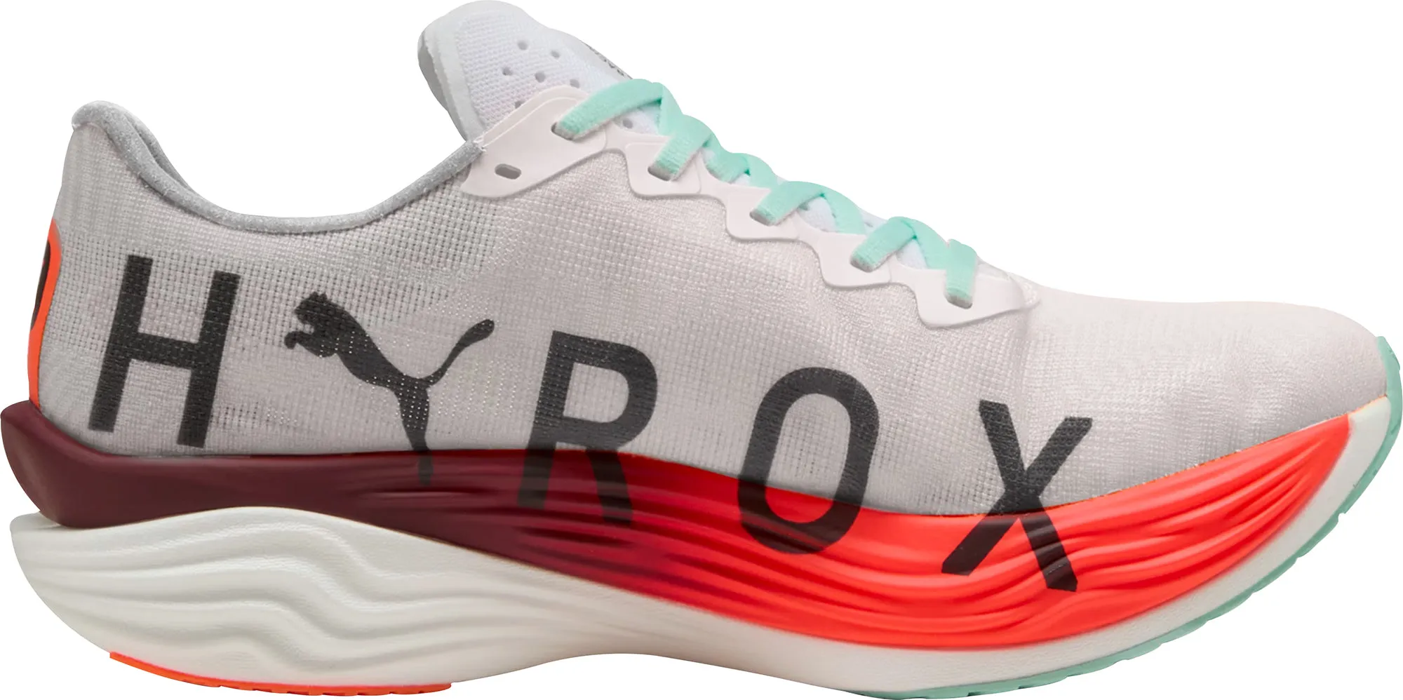 Puma Deviate Nitro Elite 3 HYROX Womens Running Shoes - White All Day Wear Comfort Stretch Entry