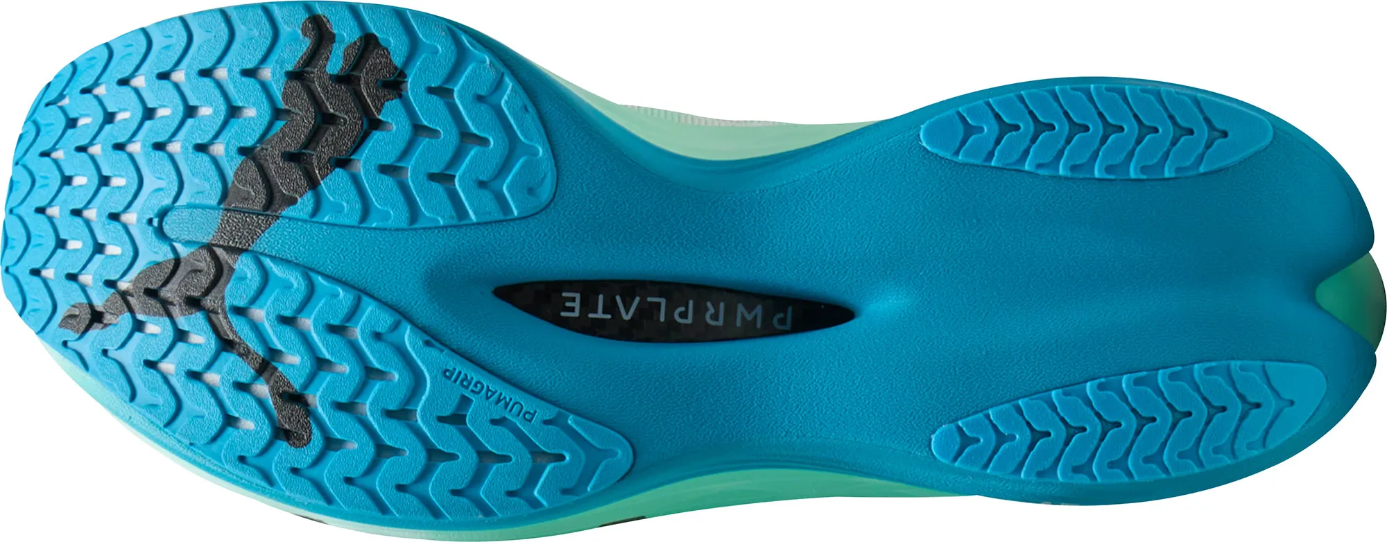 Quick Release Tongue Puma Deviate Nitro Elite 3 Mens Running Shoes - Green