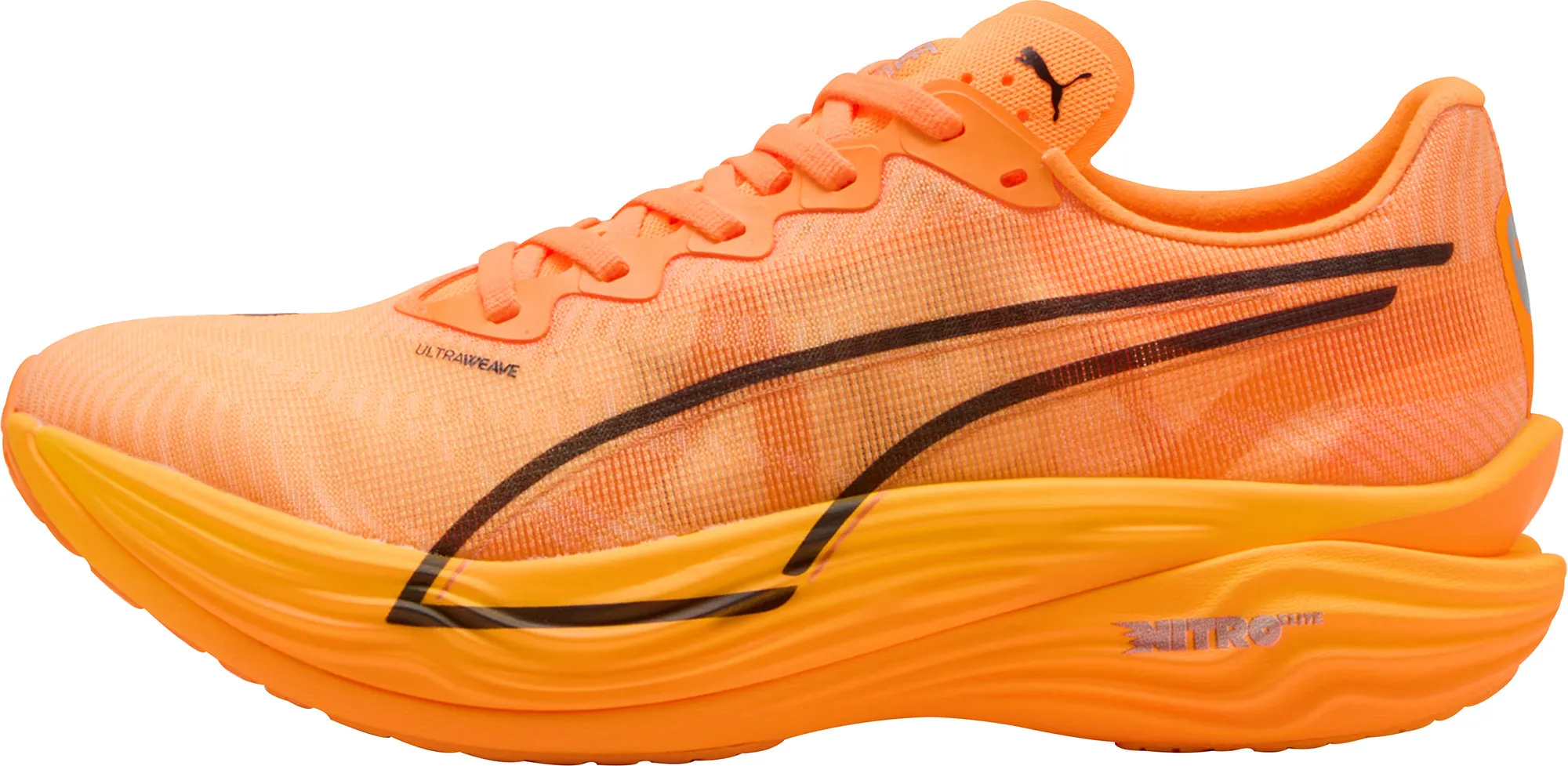Puma Deviate Nitro Elite 3 Mens Running Shoes - Orange Low Bounce Motion Fit