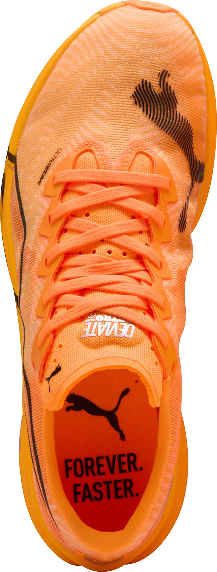 Puma Deviate Nitro Elite 3 Mens Running Shoes - Orange Quick Dry Technology Extended Width Options