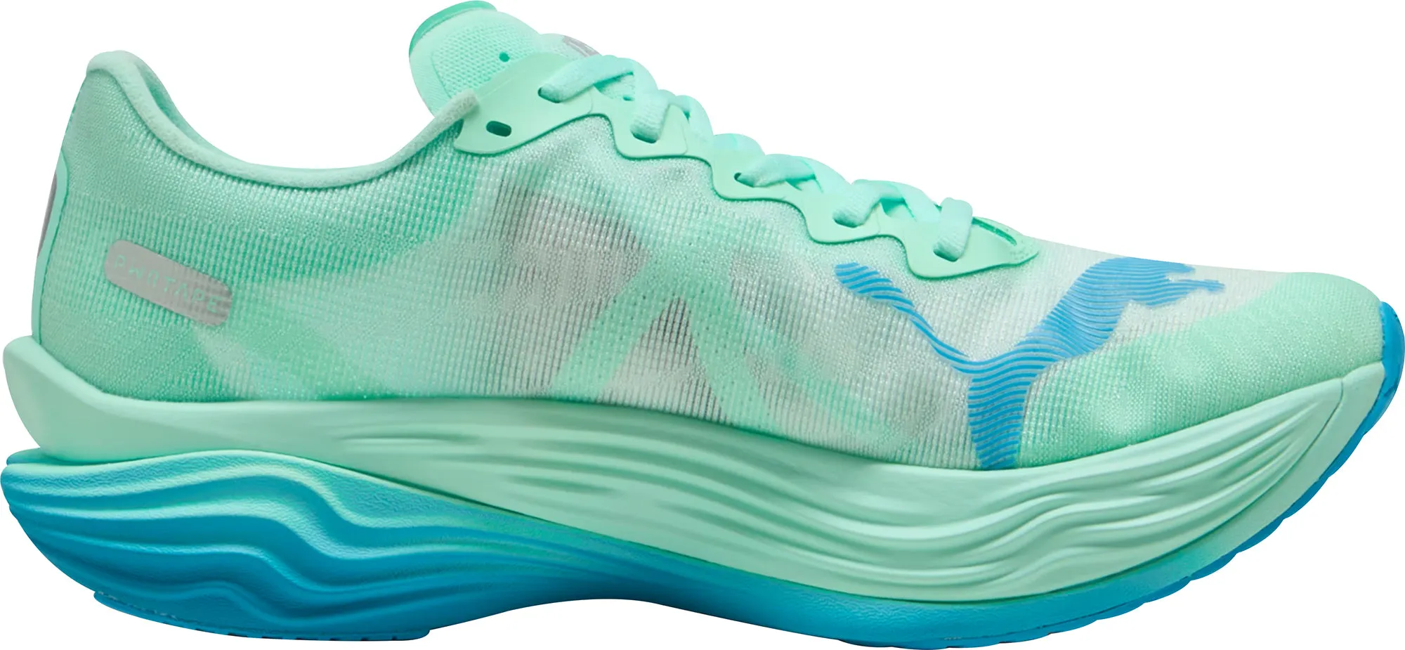 Weekend Active Slip Resistant Puma Deviate Nitro Elite 3 Womens Running Shoes - Green